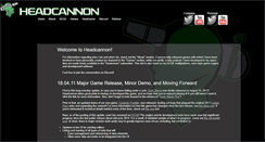 Desktop Screenshot of headcannon.com